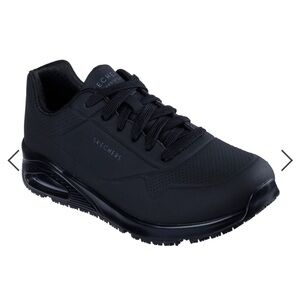 Skechers Work Slip-Resistant Relaxed Fit UNO - Sutal black size 11.5 men’s